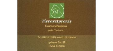 Tierarztpraxis Susanne Schuppelius in Templin (Uckermark)